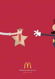 mcdonalds crea carteles para entregarte lo que mas amas anuncios creativos anuncios impresos creatividad publicitaria
