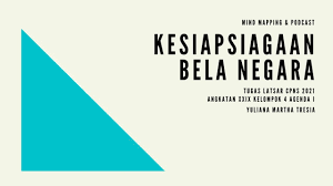 We did not find results for: Tugas Mandiri Mind Map Materi Kesiapsiagaan Bela Negara Latsar Cpns 2021 Youtube