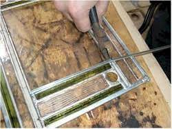 How to make stained glass mosaic windows. Building A Stained Glass Picture Frame Gomm Stained Glass