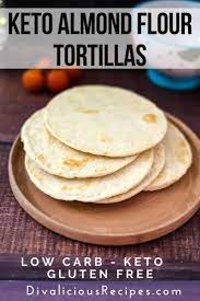 Keto Almond Flour Tortillas Divalicious Recipes Recipe In 2021 Keto Recipes Easy Recipes Low Carb Baking