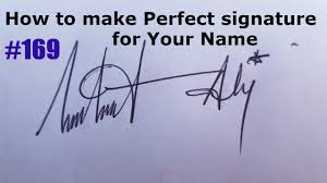 Signature Making How To Make Your Name Signature Urdu Hindi 169 Name Signature Signature Ideas Names