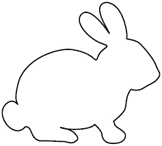 A page with four bunny templates. Easter Bunny Template Bunny Coloring Pages Easter Bunny Colouring Easter Bunny Template