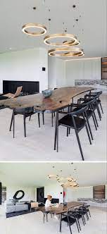 Dining Room Lighting Ideas Use Multiple Fixtures Over The Table For A Greater Impact Dining Table In Living Room Ceiling Lights Living Room Dining Room Lighting