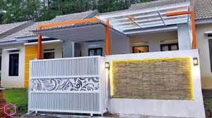 Model yang sederhana tapi fungsional, menjadi daya tarik dari desain rumah minimalis. Dunia Property 20 Desain Pagar Rumah Minimalis 2021