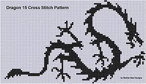 Antique white quaker cloth using dmc floss and kreinik threads. Amazon Com Dragon 15 Cross Stitch Pattern Ebook Designs Mother Bee Kindle Store