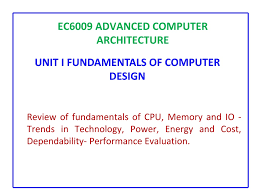 Tcmp and noc design principles: Ppt Ec6009 Advanced Computer Architecture Powerpoint Presentation Free Download Id 9620732
