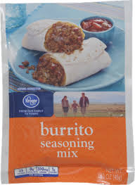 Save money and add taste to your tacos and/or burritos with this easy to make homemade seasoning mix. Kroger Burrito Seasoning Mix 1 62 Oz Kroger