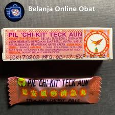 Always pack some of this stuff when national cause of constipation: Jual Pil Chi Kit Teck Aun Obat Sakit Perut Diare Masuk Angin Di Lapak Toko Langit Rendah Bukalapak