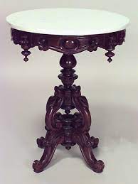 Vintage round carved coffee table marble top $200 (lax > whittier) pic hide this posting restore restore this posting. American Victorian Mahogany And White Marble Table 1 Victorian Furniture Victorian Decor Marble Top Coffee Table
