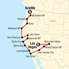 See route maps and schedules for flights to and from las vegas and airport reviews. Usa Roadtrip Entlang Der Pazifikkuste Bis Nach Las Vegas Traveljunkies Tours
