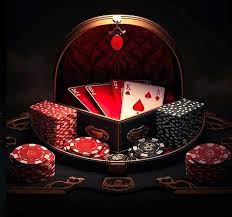 Premium Photo | A poker table with poker chips and playing cards  illustration