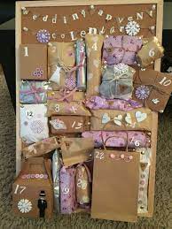 Made This Wedding Advent Calendar For My Best Friend Who Is Getting Married Advent Calendar Gifts Wedding Gift Diy Wedding Gifts For Friends