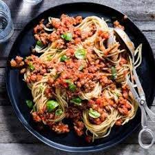 Spaghetti With Quick Meat Sauce Recipe Recipes Healthy Recipes Clean Eating Recipes