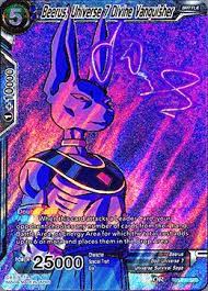 Check spelling or type a new query. Beerus Universe 7 Divine Vanquisher Spr Tb1 030 Spr Dragon Ball Super Singles The Tournament Of Power Coretcg