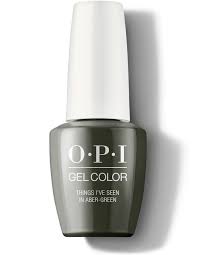 things ive seen in aber green gelcolor opi