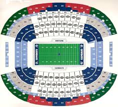 At T Stadium Arlington Tx Seating Chart View