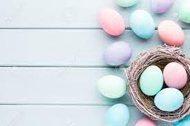 Easter egg wallpapers enjoy our curated selection of 238 easter egg wallpapers and backgrounds. Pastel Easter Eggs Background Spring Greating Card Stock Photo Picture And Royalty Free Image Image 96862378