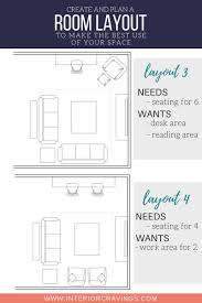 Create And Plan A Room Layout To Make The Best Use Of Your Space Awkward Living Room Layout Room Layout Family Room Furniture Layout