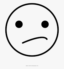 Help your kids celebrate by printing these free coloring pages, which they can give to siblings, classmates, family members, and other important people in their lives. Confused Face Coloring Page Coloring Confused Face Hd Png Download Transparent Png Image Pngitem