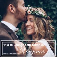 Virginia Name Change In 7 Steps