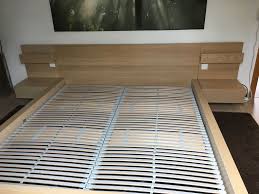 Das bettgestall malm gibt es in 5 farben: Ikea Malm Bett In Eichenfurnier Weiss Lasiert In 86742 Fremdingen Fur 95 00 Zum Verkauf Shpock At