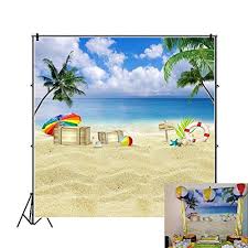 Beach themed desktop wallpapers are a popular choice. Ofila Tropical Beach Backdrop For Kids 5x5ft Kids Beach Theme Birthday Party Photography Background Summer Party Backdrop Beach Baby Shower Photo Shoot Seaside Backdrop Props Pricepulse