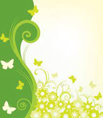 Green Paradise Flowers Decoration Vector Background Flower Background Wallpaper Wallpaper Backgrounds Vector Background