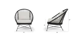 Aeri Lily White Lounge Chair In 2020 White Lounge Chair White Lounge Lounge Chair Outdoor
