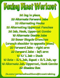 Boxing Blast Workout Boxing Workout Routine Kickboxing Workout Boxercise