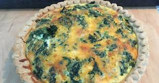 Light And Fluffy Spinach Quiche Recipe Quiche Recipes Easy Brunch Recipies Delicious Quiche