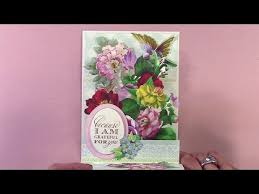 Using the fabulous 'for him' easel cardmaking kit from anna griffin. Anna Griffin Pretty Pop Ups All Occasion Card Making Kit Color Corrected Youtube
