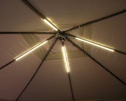 Gazebo Lighting Project Using Warm White Led Strips