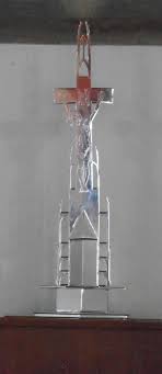 Frank Roper: Candlestick and crucifix — Art + Christianity