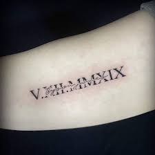 They're interesting, sleek, and more complex than plain numbers. Roman Numeral Tattoo Ideas Thefashiontamer Com