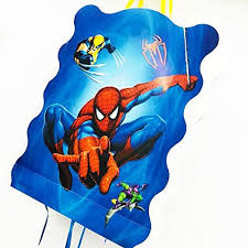 24 pieces party gift bags, very cute spiderman designs. Balloonistics Folding Pinata Baby Shower Game Supplies Spiderman Theme Party Decoration 49x27 Cm Buy Online In Angola At Angola Desertcart Com Productid 141396704