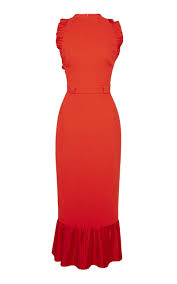 Pleated Crepe Sheath Dress By Brandon Maxwell For Preorder On Moda Operandi Cocktail Dresses With Sleeves Trendy Cocktail Dresses Dresses