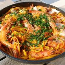 Fideua Valenciana Du Beau Du Bon Du Bonheur Recette Catalane Fideua Recettes De Cuisine