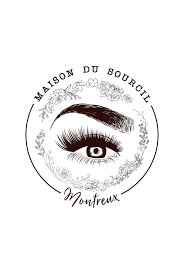 Logo For Maison Du Sourcil In Montreux Switzerland Maison Du Sourcil Is A New Salon Opening Which Speciali Makeup Logo Design Eyelash Logo Makeup Artist Logo