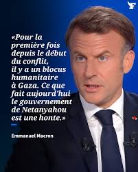 Emmanuel Macron qualifie de «honte» l'action du gouvernement de Netanyahou  à Gaza →https://l.lefigaro.fr/hpT