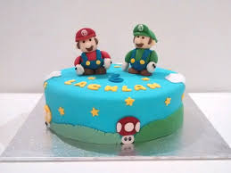 Special for us now is luigi sheet cakes, cool material which too interesting to talk about. Super Mario And Luigi Birthday Cake Figures Are Made Of Fondant Cakecentral Com