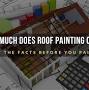 Roof painting cost per m2 from dynamicroofing.net.au
