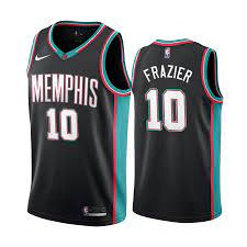 Hope you enjoy the video. 2020 21 Memphis Grizzlies Tim Frazier Black Hardwood Classics Jersey 10