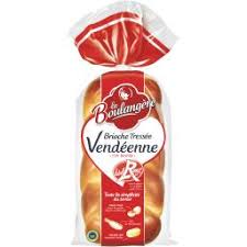 Brioche Tressee Vendeenne Label Rouge La Boulangere Intermarche