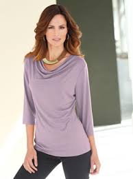Tu ne peux pas dire le contraire. T Shirt Femme Souple Col Benitier Manches 3 4 T Shirts Witt I