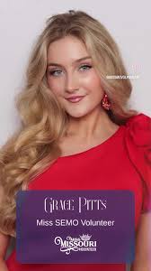 👑 CONTESTANT FEATURE 👑 Our next @missmovol contestant for 2024 is Grace  Pitts, Miss SEMO Volunteer. Grace is a graduate of @semissouristate where  she was a proud member of the Dean’s List & ...