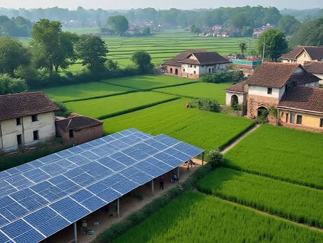 Pda developing Kosda Kalan village as North India first largest solar energy producing gao in Prayagraj | उत्तर भारत का पहला 'सोलर पावर हब' बनेगा यूपी का ये गांव! विश्वविद्यालय–एयरपोर्ट ...