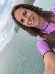 Beautiful day at the Eklutna Lake! My beautiful Grand daughter enjoying the  brisk Alaskan water ! ❤️