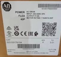 22DD017N104 Allen-Bradley 22D-D017N104 PowerFlex 40P 7.5 kW 10 HP AC Drive