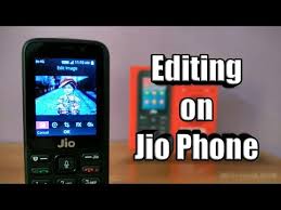 How To Edit Your Pictures In Jio Phone Youtube