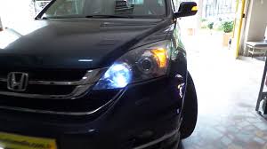Honda Crv Led Gunduz Fari Ve Arka Tampona Kedi Gozu Led Uygulamasi Youtube